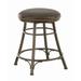 Copper Grove Tejeda Backless Metal Swivel Counter or Bar Stool