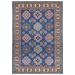 Handmade Kazak Vegetable Dye Wool Rug (Afghanistan) - 3'2 x 4'9