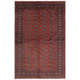Handmade One-of-a-Kind Bokhara Wool Rug (Pakistan) - 5' x 7'10