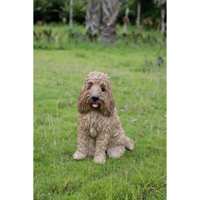 Large Sitting Cream Cockapoo