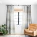 1-piece Blackout French Linen Tassel Made-to-Order Curtain Panel