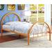 Hind Contemporary Full Metal Double Arch Platform Kid Bed by Furniture of America