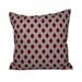 16 x 16-inch Cop-IKAT Geometric Print Outdoor Pillow