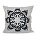 Ikat Mandala Geometric Print 26-inch Throw Pillow