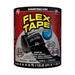 FLEX TAPE 4 in. W x 5 ft. L Black Waterproof Repair Tape - 3.5 x 3.55 x 4.2