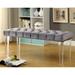 Bral Contemporary Fabric Tufted Accent Bench by Furniture of America