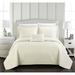 Chic Home Shala 4 Piece Interlaced Vine Pattern Quilt Cover Set