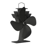 Stove Fan- Heat Powered Fan for Wood Burning Stoves or Fireplaces by Home-Complete