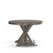 The Gray Barn Morgause Grey Oak 48-inch Round Dining Table