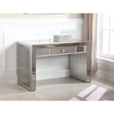 Best Master Furniture Mirrored Writing Desk