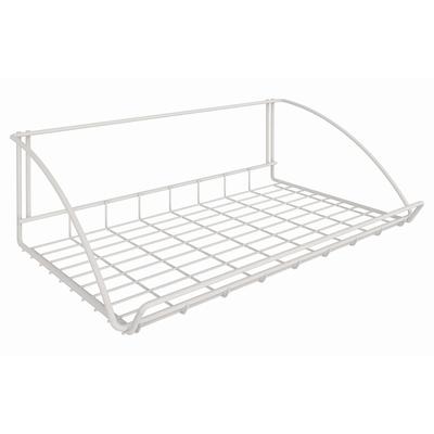 ClosetMaid White Wire Laundry Room Storage Shelf