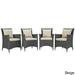 Stopover Outdoor Patio Dining Chairs (Set of 4)