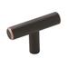Bar Pulls 1-15/16 in (49 mm) Length Oil-Rubbed Bronze Cabinet Knob - 10 Pack - 1.9375