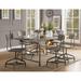 ACME Jonquil Side Chair - Set of 2 in Gray Oak and Sandy Gray