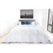 Highland Feather 550 Loft White Down Mulhouse Duvet/Comforter Summer Fill 289TC Casing with Corner Ties