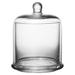 Kingston Clear Glass 5-inch x 6-inch Lidded Canister