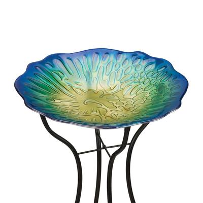 18 Birdbath with Stand - Shell