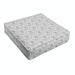 Humble + Haute Grey and White Geometric Corded Indoor/ Outdoor Cushion