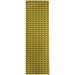 MID CENTURY SCALLOP GREEN YELLOW Area Rug by Kavka Designs