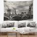 Designart 'Wonderful View of Westminster Bridge' Cityscape Wall Tapestry