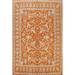 Vegetable Dye Floral Oriental Khotan Area Rug Wool Hand-knotted Carpet - 8'6" x 10'0"