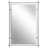Kichler Lighting Eileen Collection Brushed Nickel Wall Mirror - Silver/Brushed Nickel - A/N