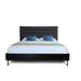 Ceets Element Bed Frame with Upholstered Panel Style Headboard