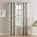 No. 918 Marra Woven Print Grommet Top Curtain Panel, Single Panel