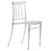 LeisureMod Norco Modern Lucite Transparent Dining Side Chair