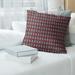 Porch & Den Farrin Classic Plain Diamonds Throw Pillow