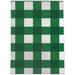 BARRETT BUFFALO CHECK GREEN Area Rug by Kavka Designs