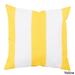 Big Sea Stripes Outdoor Safe Decorative Throw Pillow