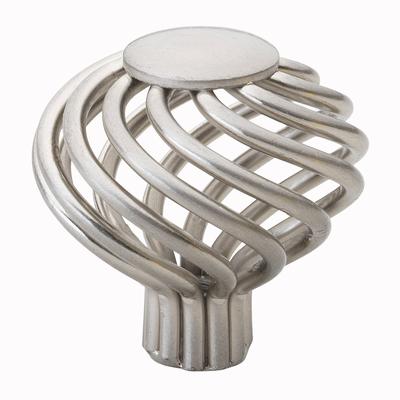 GlideRite 1.5-inch Satin Nickel Birdcage Cabinet Knobs (Pack of 25)