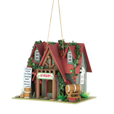 Vintage Cottage Winery Birdhouse