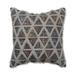 Pillow Perfect Standpoint Graphite Embroidered 17-inch Throw Pillow