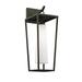 Troy Lighting Mission Beach 1-light Textured Black Medium Outdoor Wall Sconce