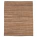 ECARPETGALLERY Hand Loomed Gabbeh Luribaft Brown Wool Rug - 8'1 x 9'10