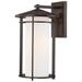 Lavery Addison Park Dorian Bronze & Opal Glass 1 Light Wall Mount