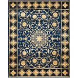 Safavieh Asian Hand-knotted Majesty Royal Blue Wool Rug