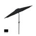 Raven Black - 9' Aluminum Market Umbrella