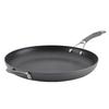 Circulon Radiance Hard Anodized Nonstick Frying Pan with Helper Handle, 14-Inch, Gray