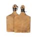 East at Main Wooden Serving Boards with Leather Handles - Set of 2