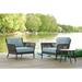 Enna 3-piece Carbon Club Chair and Table Set by Havenside Home