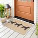 Liora Manne Frontporch Doggies Indoor/Outdoor Rug - 2'6" x 4'