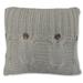 Michaela Gray Knitted Euro Sham