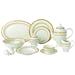 57 Piece Dinnerware Set-New Bone China Service for 8 People-Sonia