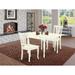 East West Furniture Dinette Set Includes a Rectangle Dining Room Table and Dining Chairs (Pieces Options)