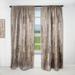 Designart 'Stone Wall with Beige Bricks' Modern Blackout Curtain Single Panel