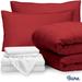 Bare Home Bed-in-a-Bag Down Alternative Comforter & Sheet Set