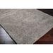 Hand-woven Gray Haphe New Zealand Wool Plush Shag Area Rug - 2'6" x 8' Runner - 2'6" x 8' Runner